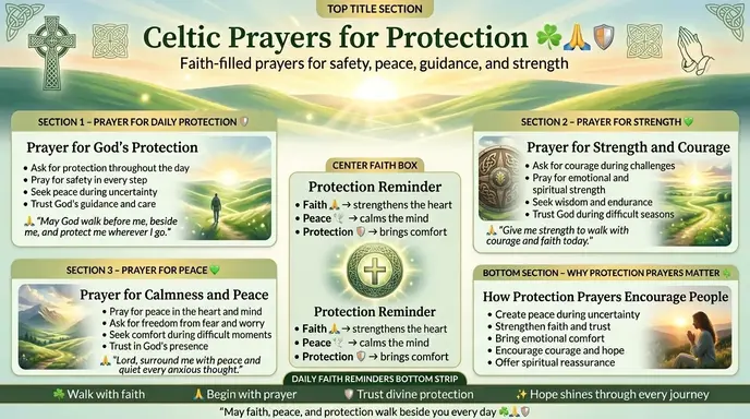 celtic prayers for protection