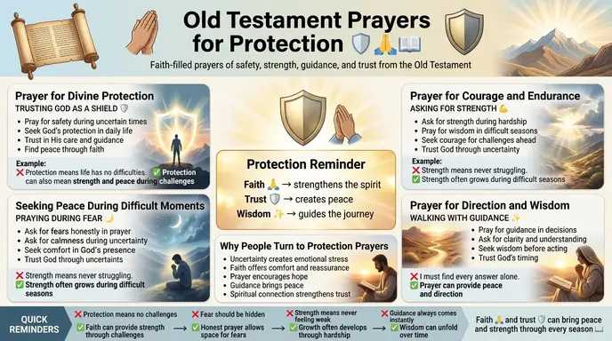 old testament prayers for protection