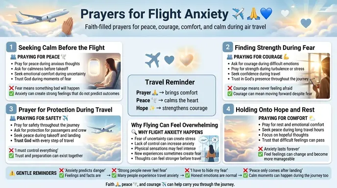 Prayers for Flight Anxiety