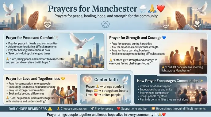 prayers for manchester images