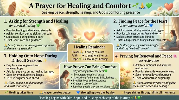 🌱 A Prayer for Healing and Comfort
