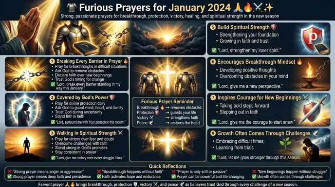 furious prayers for january 2024