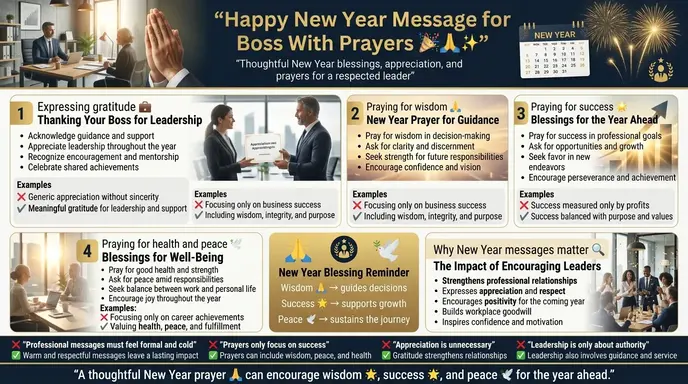 happy new year message for boss with prayers