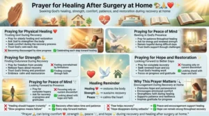 prayer for healing after surgery at home