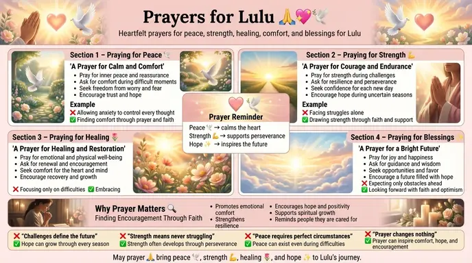 prayers for lulu