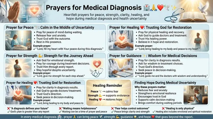 Prayers for Medical Diagnosis