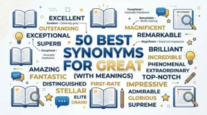 Synonyms for Great in English