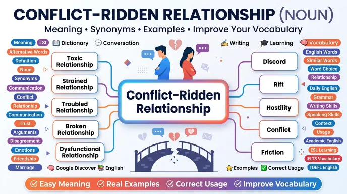 Conflict Ridden Relationship (Noun)