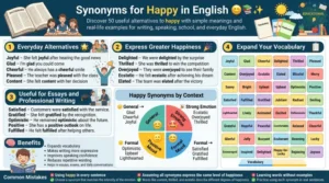 synonyms for happy in english