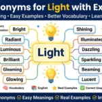 synonyms for light examples